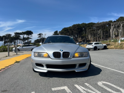 2000 BMW M Coupe in Titanium Silver Metallic over Black Nappa