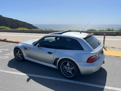 2000 BMW M Coupe in Titanium Silver Metallic over Black Nappa