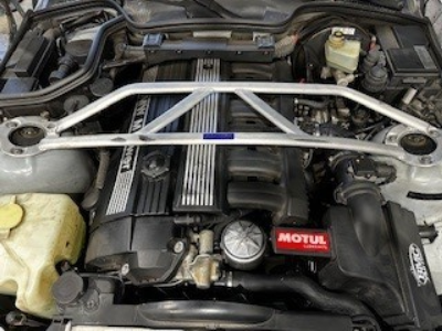 2000 BMW M Coupe in Titanium Silver Metallic over Black Nappa