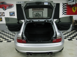 2000 BMW M Coupe in Titanium Silver Metallic over Black Nappa - Trunk