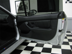 2000 BMW M Coupe in Titanium Silver Metallic over Black Nappa - Passenger Door