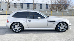 2000 BMW M Coupe in Titanium Silver Metallic over Black Nappa