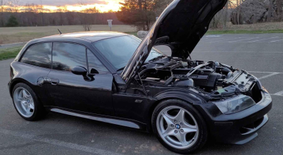 2000 BMW M Coupe in Cosmos Black Metallic over Black Nappa