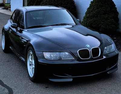 2000 BMW M Coupe in Cosmos Black Metallic over Black Nappa