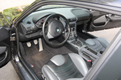 2000 BMW M Coupe in Cosmos Black Metallic over Dark Gray & Black Nappa