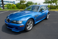 2000 BMW M Coupe in Estoril Blue Metallic over Estoril Blue & Black Nappa