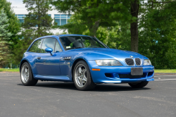 2000 BMW M Coupe in Estoril Blue Metallic over Estoril Blue & Black Nappa