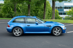 2000 BMW M Coupe in Estoril Blue Metallic over Estoril Blue & Black Nappa