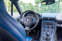 2000 BMW M Coupe in Estoril Blue Metallic over Estoril Blue & Black Nappa