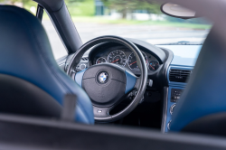 2000 BMW M Coupe in Estoril Blue Metallic over Estoril Blue & Black Nappa