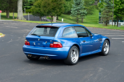 2000 BMW M Coupe in Estoril Blue Metallic over Estoril Blue & Black Nappa