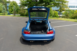 2000 BMW M Coupe in Estoril Blue Metallic over Estoril Blue & Black Nappa