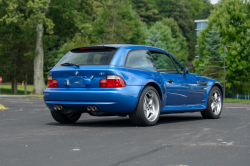 2000 BMW M Coupe in Estoril Blue Metallic over Estoril Blue & Black Nappa