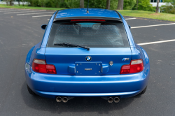 2000 BMW M Coupe in Estoril Blue Metallic over Estoril Blue & Black Nappa