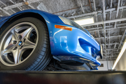 2000 BMW M Coupe in Estoril Blue Metallic over Estoril Blue & Black Nappa