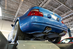 2000 BMW M Coupe in Estoril Blue Metallic over Estoril Blue & Black Nappa