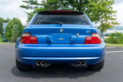 2000 BMW M Coupe in Estoril Blue Metallic over Estoril Blue & Black Nappa