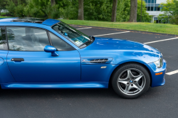 2000 BMW M Coupe in Estoril Blue Metallic over Estoril Blue & Black Nappa