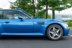 2000 BMW M Coupe in Estoril Blue Metallic over Estoril Blue & Black Nappa