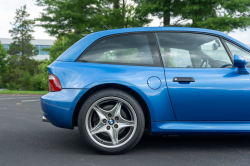 2000 BMW M Coupe in Estoril Blue Metallic over Estoril Blue & Black Nappa