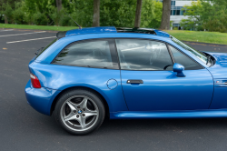 2000 BMW M Coupe in Estoril Blue Metallic over Estoril Blue & Black Nappa