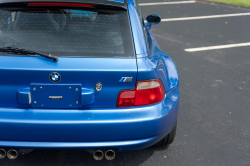 2000 BMW M Coupe in Estoril Blue Metallic over Estoril Blue & Black Nappa