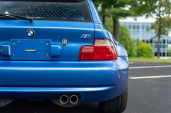 2000 BMW M Coupe in Estoril Blue Metallic over Estoril Blue & Black Nappa