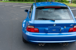 2000 BMW M Coupe in Estoril Blue Metallic over Estoril Blue & Black Nappa