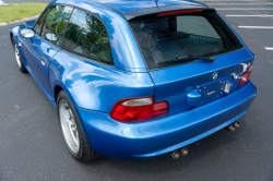 2000 BMW M Coupe in Estoril Blue Metallic over Estoril Blue & Black Nappa