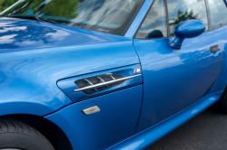 2000 BMW M Coupe in Estoril Blue Metallic over Estoril Blue & Black Nappa