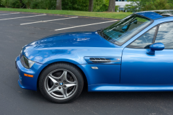 2000 BMW M Coupe in Estoril Blue Metallic over Estoril Blue & Black Nappa