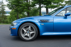 2000 BMW M Coupe in Estoril Blue Metallic over Estoril Blue & Black Nappa