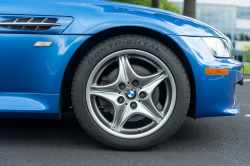 2000 BMW M Coupe in Estoril Blue Metallic over Estoril Blue & Black Nappa