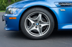 2000 BMW M Coupe in Estoril Blue Metallic over Estoril Blue & Black Nappa