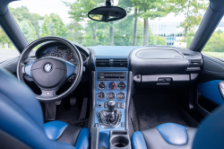 2000 BMW M Coupe in Estoril Blue Metallic over Estoril Blue & Black Nappa