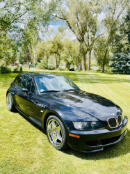2000 BMW M Coupe in Cosmos Black Metallic over Black Nappa