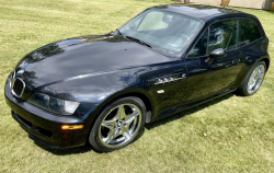 2000 BMW M Coupe in Cosmos Black Metallic over Black Nappa
