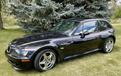 2000 BMW M Coupe in Cosmos Black Metallic over Black Nappa
