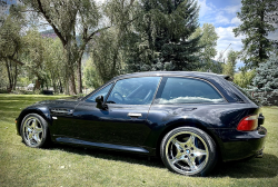 2000 BMW M Coupe in Cosmos Black Metallic over Black Nappa