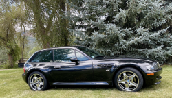 2000 BMW M Coupe in Cosmos Black Metallic over Black Nappa