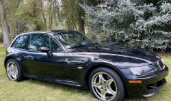 2000 BMW M Coupe in Cosmos Black Metallic over Black Nappa