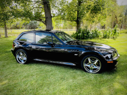 2000 BMW M Coupe in Cosmos Black Metallic over Black Nappa
