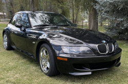 2000 BMW M Coupe in Cosmos Black Metallic over Black Nappa
