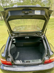 2000 BMW M Coupe in Cosmos Black Metallic over Black Nappa