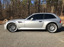 2000 BMW M Coupe in Titanium Silver Metallic over Dark Gray & Black Nappa