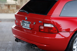 2000 BMW M Coupe in Imola Red 2 over Imola Red & Black Nappa