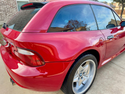 2000 BMW M Coupe in Imola Red 2 over Imola Red & Black Nappa