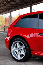 2000 BMW M Coupe in Imola Red 2 over Imola Red & Black Nappa