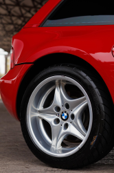 2000 BMW M Coupe in Imola Red 2 over Imola Red & Black Nappa