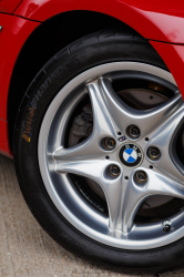 2000 BMW M Coupe in Imola Red 2 over Imola Red & Black Nappa